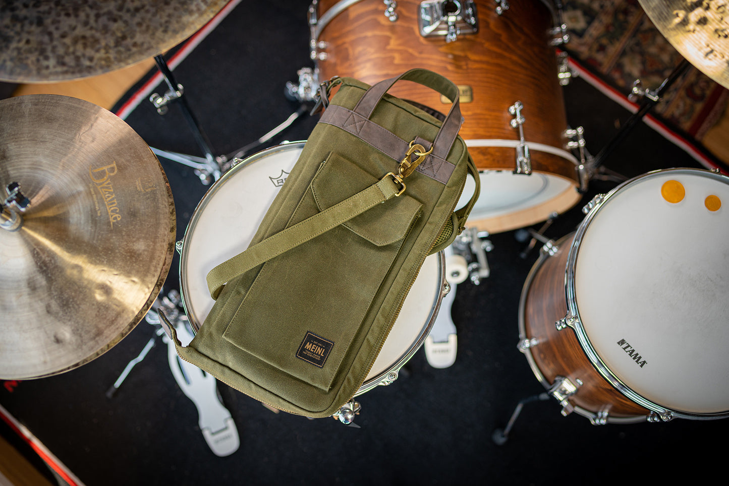 MEINL Cymbals Canvas Collection Stick Bag - Forest Green