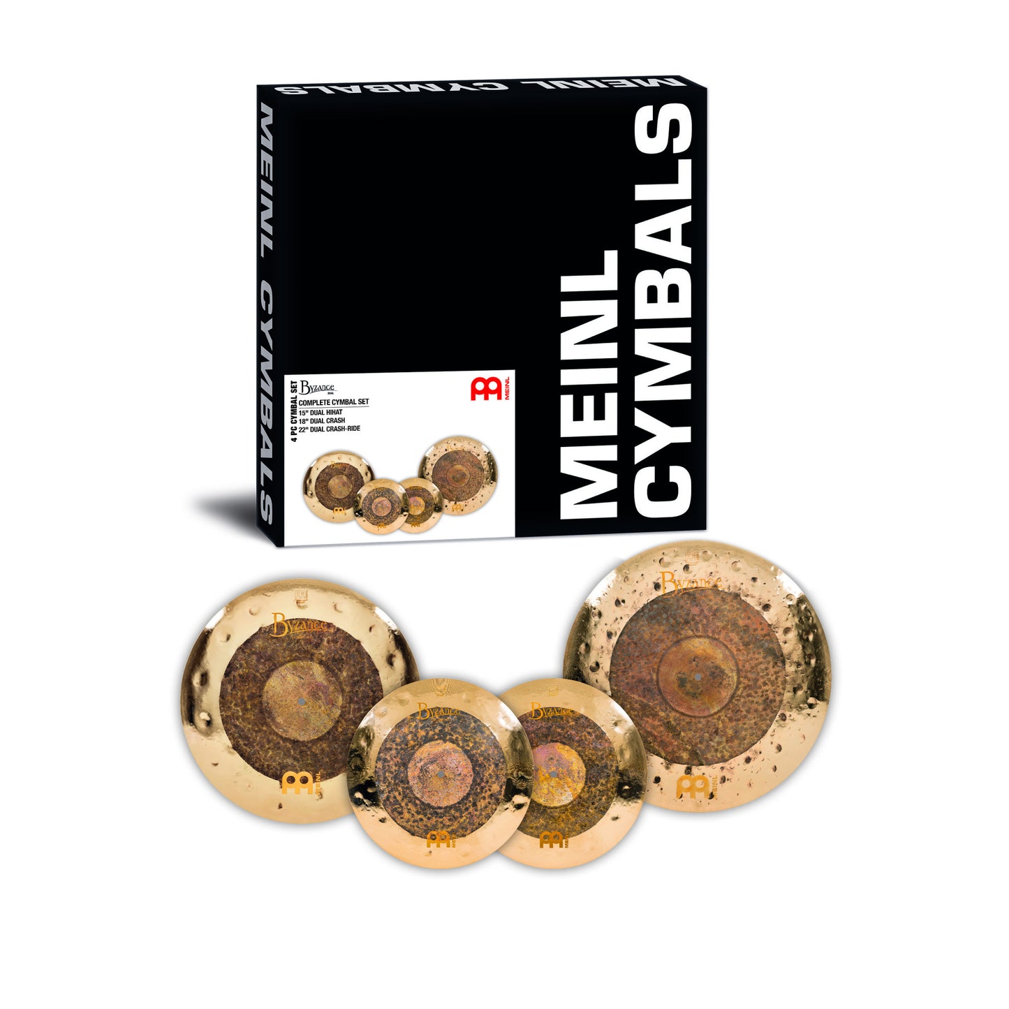 MEINL Cymbals Byzance Dual Complete Cymbal Set