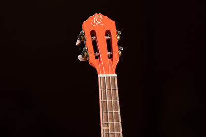 ORTEGA Gaucho Series Ukulele 4 String - Ortega Orange + Bag
