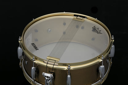 TAMA STAR Reserve Hand Hammered Brass Snare Drum 14" x 5,5"