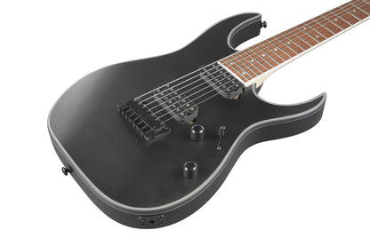 IBANEZ RG Electric Guitar 7-String - Black Flat