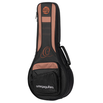 ORTEGA Pro Series Lefty Mandolin Bag - Black/Brown