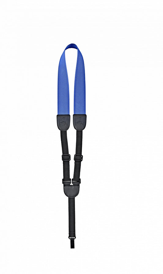 ORTEGA Nylon Ukulele Strap with Support Hook - Blue