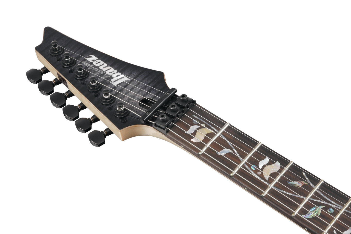 IBANEZ j.custom, Axe Design Lab RG E-Gitarre 6-String - Black Rutile + Koffer