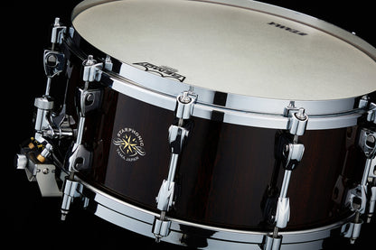 TAMA STARPHONIC Bubinga Bravura Concert Snaredrum 14" x 6" - Gloss Natural Cordia