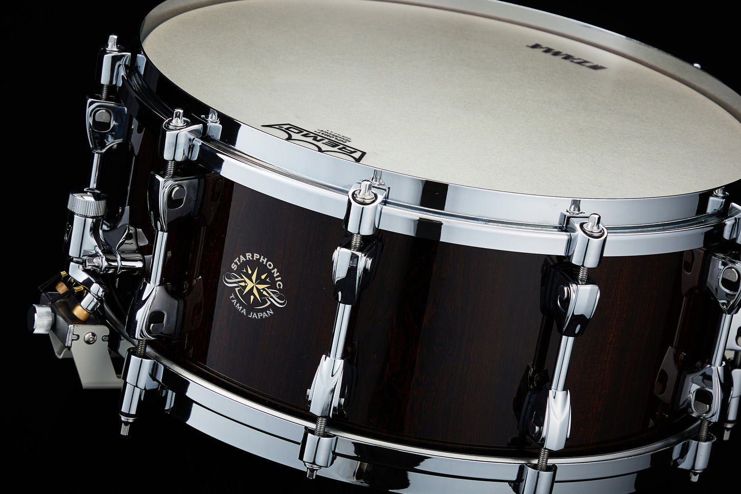 TAMA STARPHONIC Bubinga Bravura Concert Snaredrum 14" x 6" - Gloss Natural Cordia