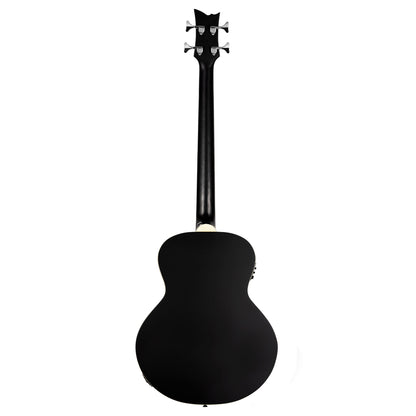 ORTEGA Deep Series 7 Medium Scale Acoustic Bass 4 String - Spruce / Mahogany Satin Black