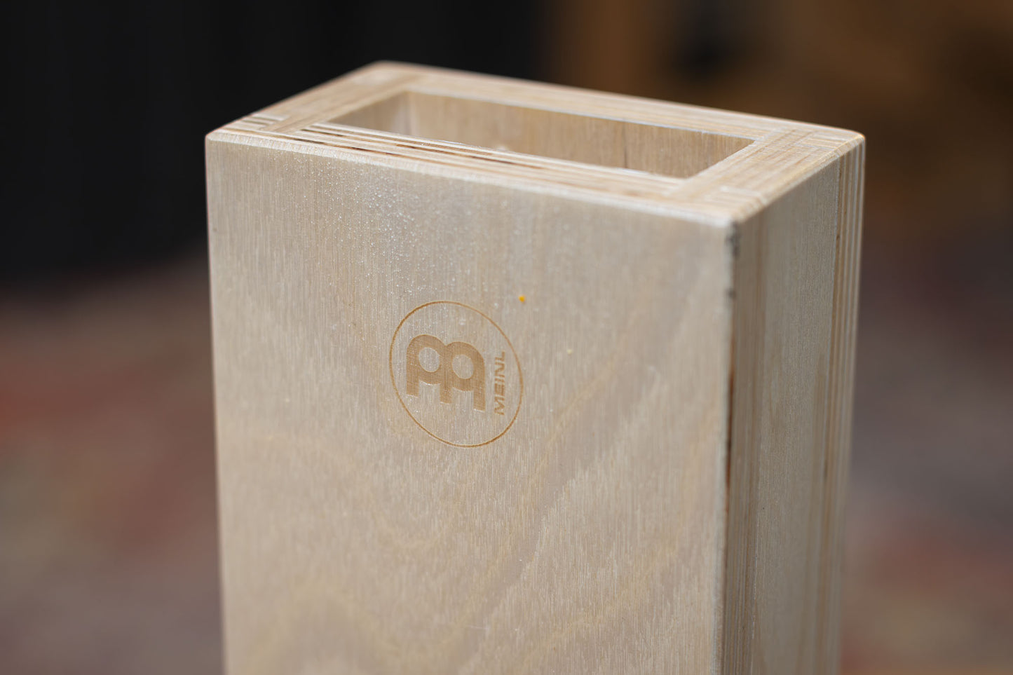MEINL Percussion Small Wood Temple Block - C6