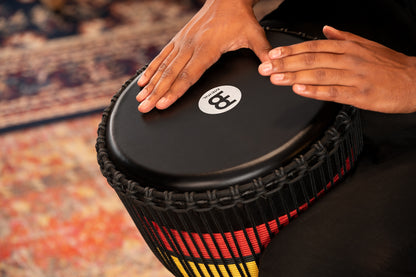 MEINL Percussion Original African Style Rope Tuned Wood Djembe - 13"