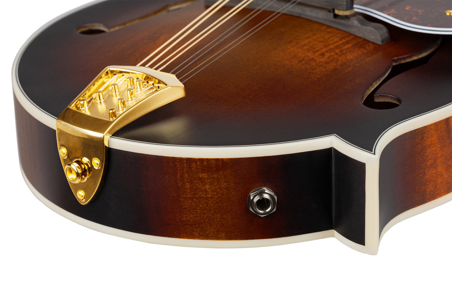 ORTEGA F-Style Serie Mandolin 8 String - Solid Spruce / Solid Flamed Antique Violin Oil + Bag