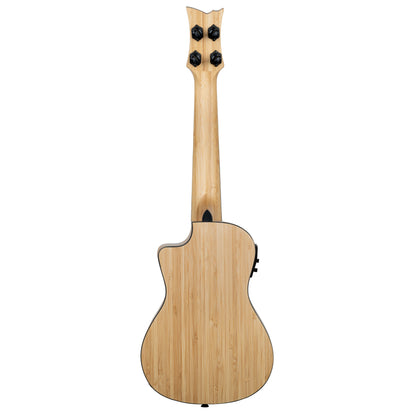 ORTEGA Bamboo Series Concert Ukulele 4 String - Solid Bamboo Natural + Bag