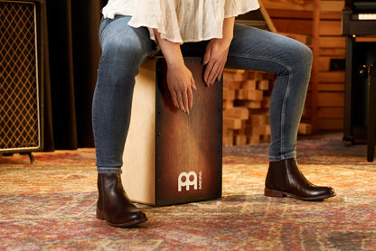 MEINL Percussion Woodcraft Series String Cajon - Espresso Burst