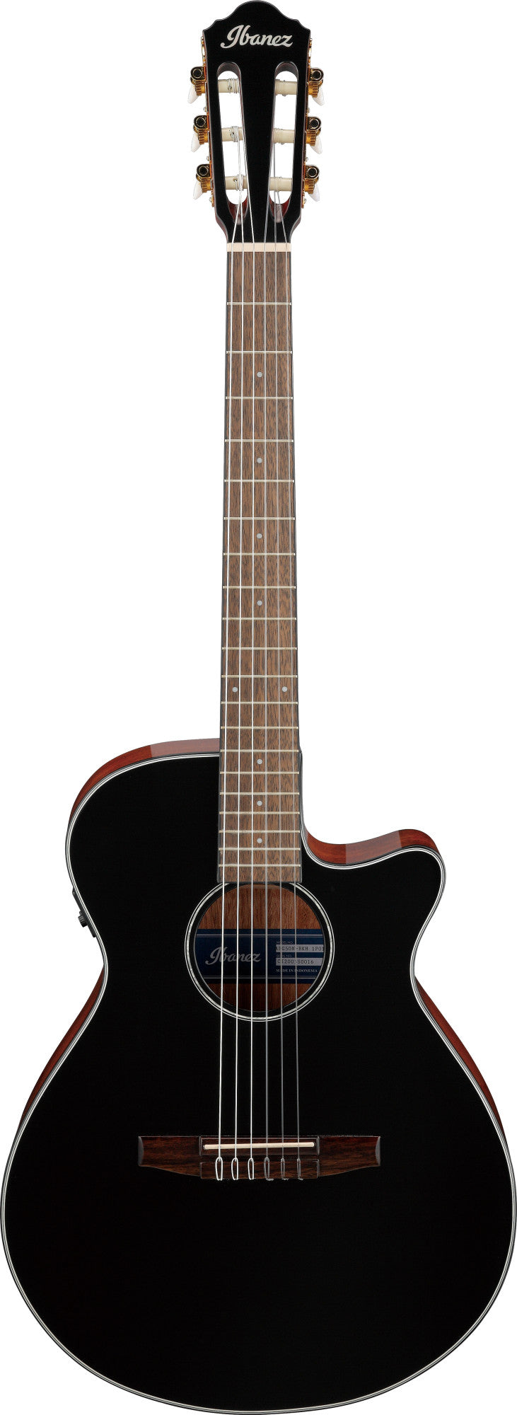 IBANEZ AEG Konzertgitarre 6-String - Black High Gloss