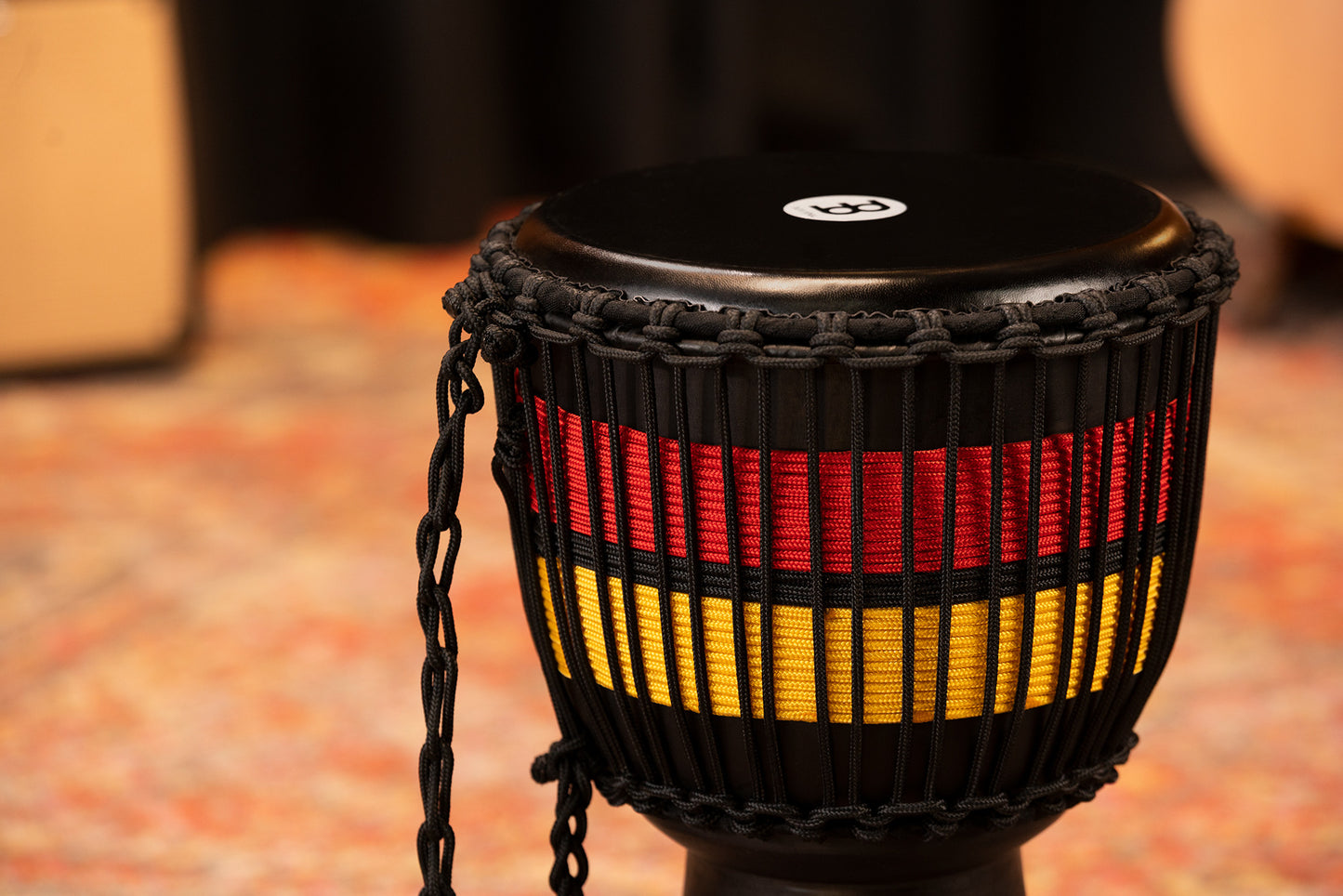MEINL Percussion Original African Style Rope Tuned Wood Djembe - 10"