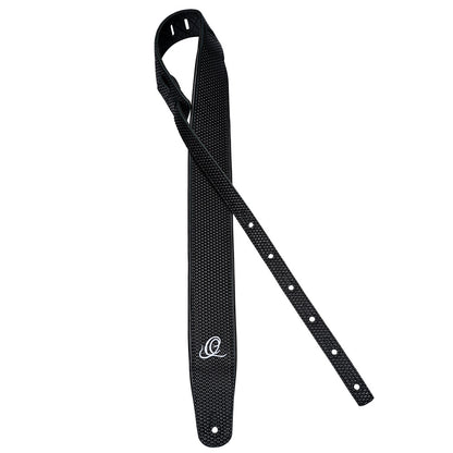 ORTEGA Echtledergitarrengurt - Black Braid