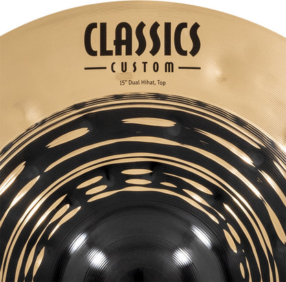 MEINL Cymbals Classics Custom Dual Hihat - 15"