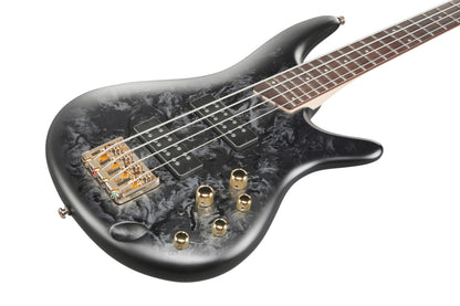 IBANEZ SR E-Bass 4-String - Black Ice Frozen Matte