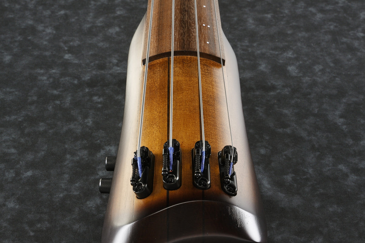 IBANEZ Bass Workshop Upright Bass 4-String - Mahagony Oil Burst + Gig Bag & Roadpro Stand