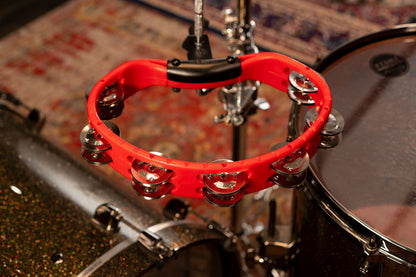 MEINL Percussion Headliner® Series Mountable Molded ABS Tambourine - Red