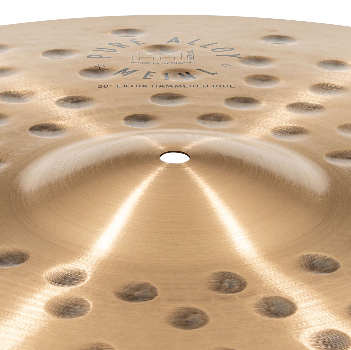 MEINL Cymbals Pure Alloy Extra Hammered Ride - 20"