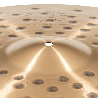 MEINL Cymbals Pure Alloy Extra Hammered Ride - 20"
