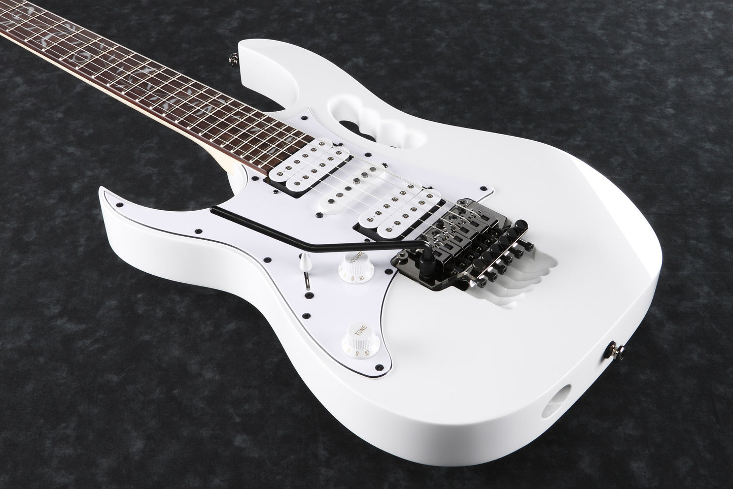 IBANEZ Steve Vai Signature E-Guitar 6 String Lefty - White