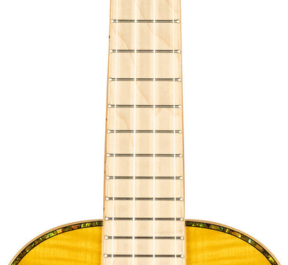 ORTEGA Prism Series Tenor Ukulele 4 String - Flamed Maple Tequila Burst Fade + Bag