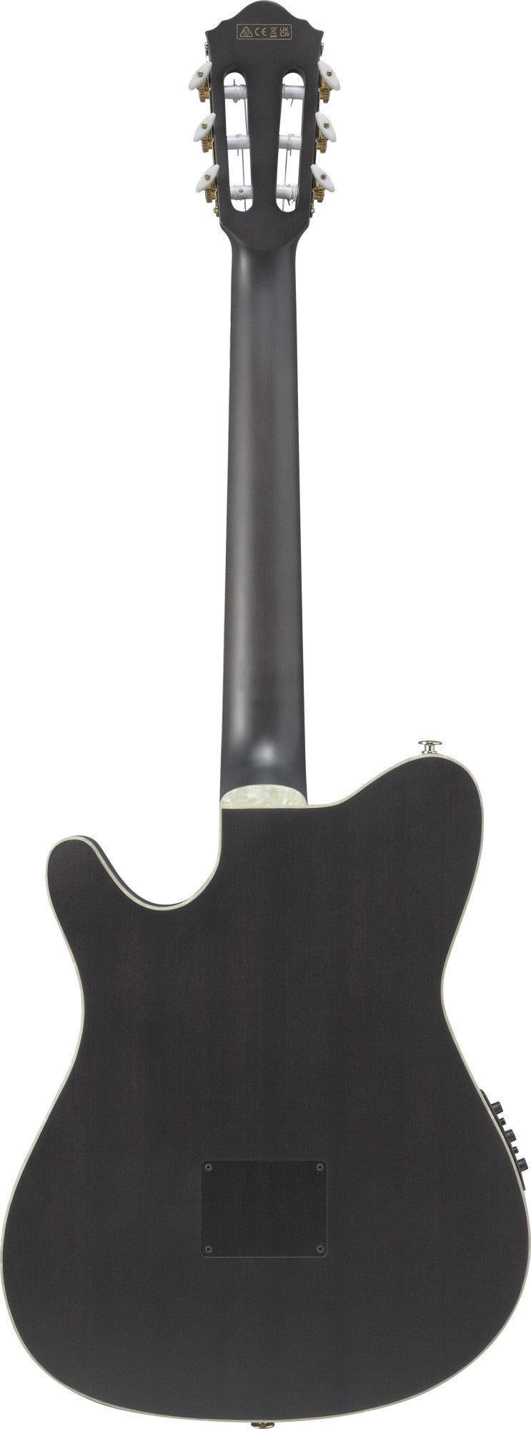 IBANEZ Tim Henson Signature Nylon String Guitar 6-String - Transparent Black Flat