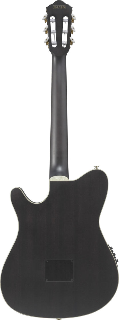IBANEZ Tim Henson Signature Nylon String Guitar 6-String - Transparent Black Flat