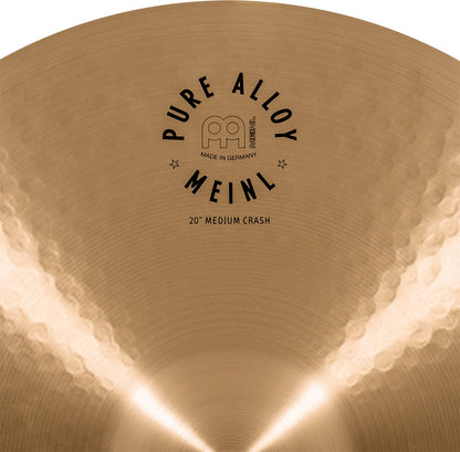 MEINL Cymbals Pure Alloy Medium Crash - 20"