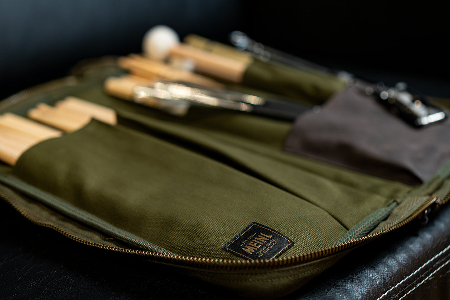 MEINL Cymbals Canvas Collection Stick Bag - Forest Green