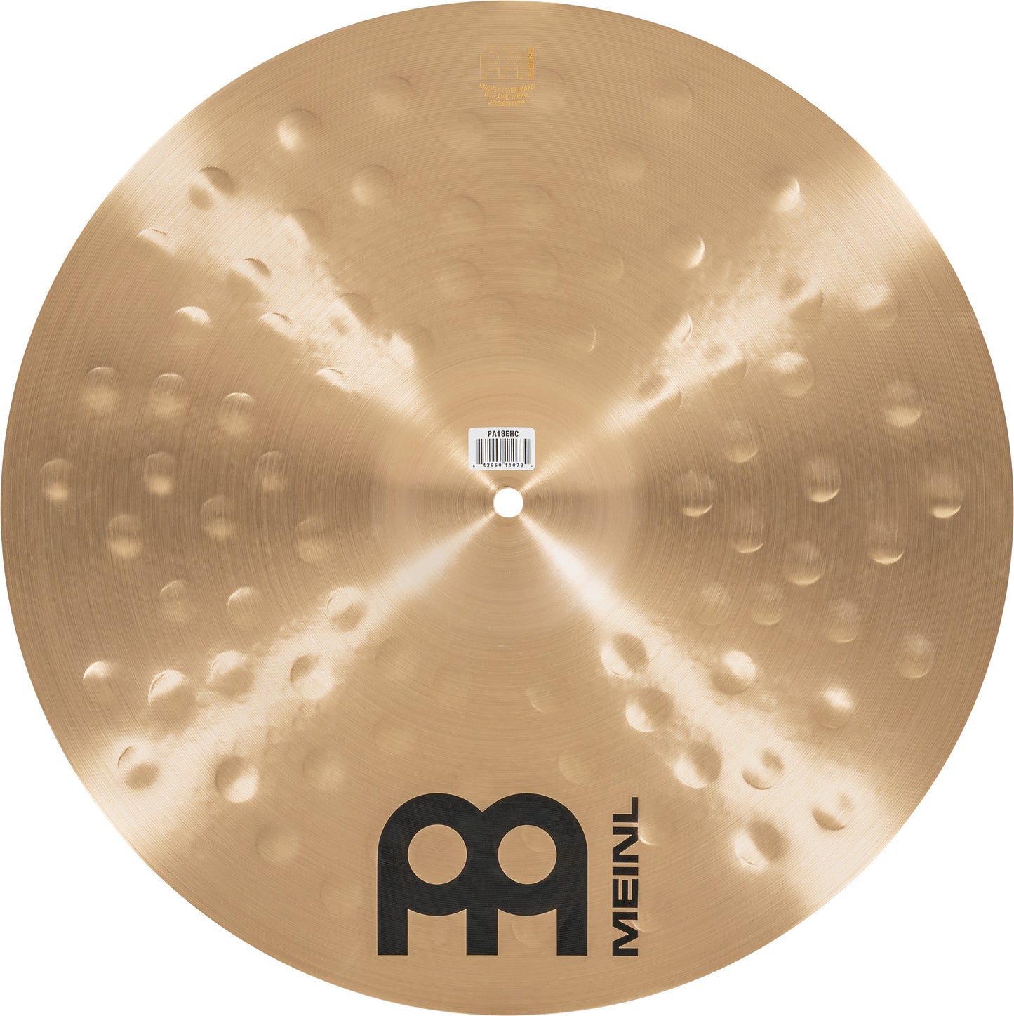 MEINL Cymbals Pure Alloy Extra Hammered Crash - 18"