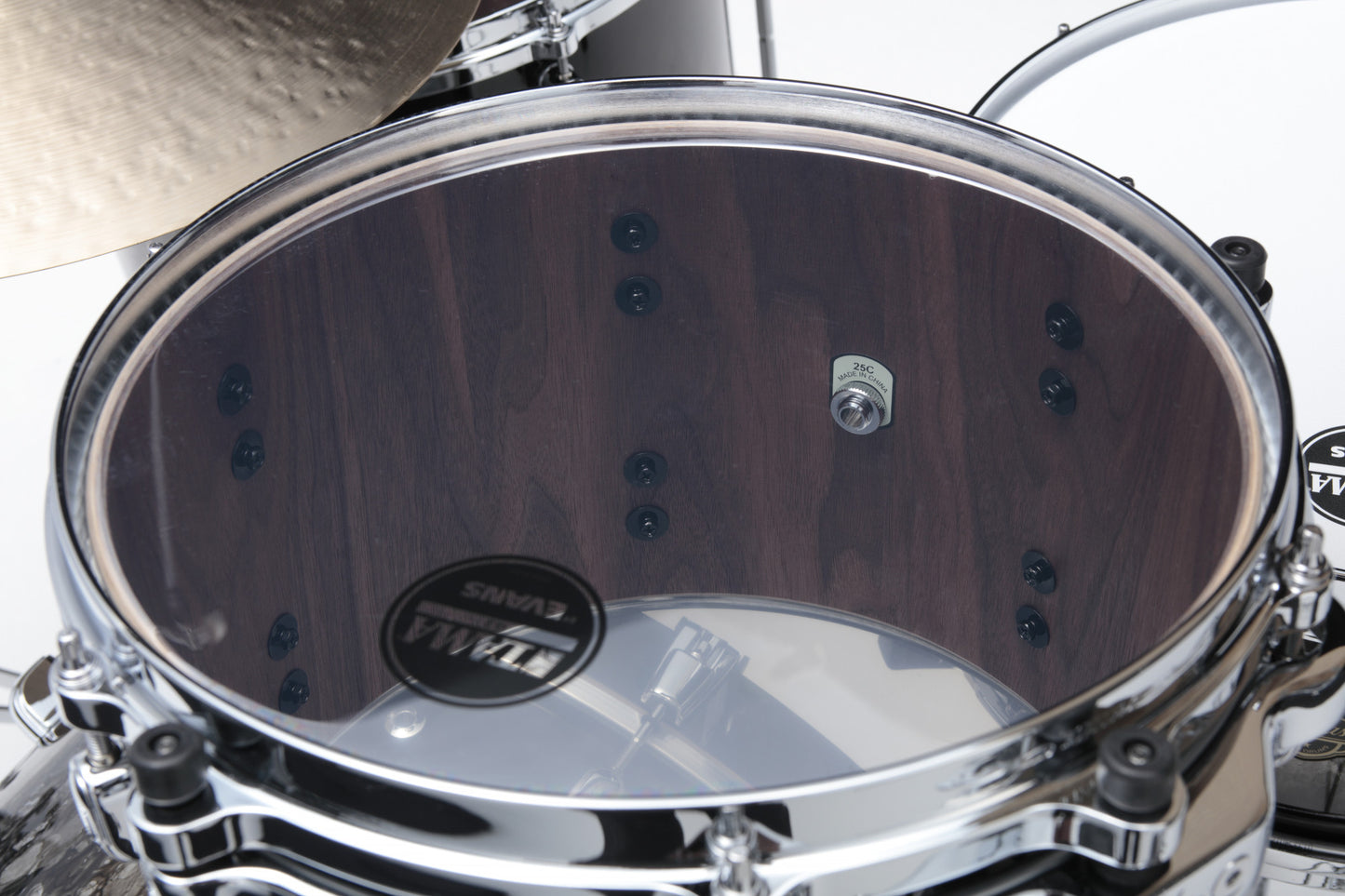 TAMA Starclassic Walnut/Birch Lacquer Shell Kit 3 pcs - Molten Platinum Burst/Chrome HW