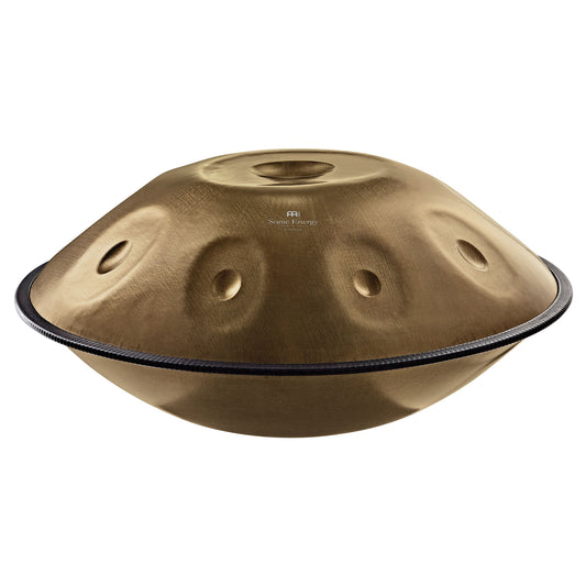 MEINL Sonic Energy Sensory Handpan Stainless Steel D Kurd 9 Notes 440 Hz - Vintage Gold