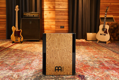 MEINL Percussion Bass Series Vertical Subwoofer Cajon - Makah-Burl