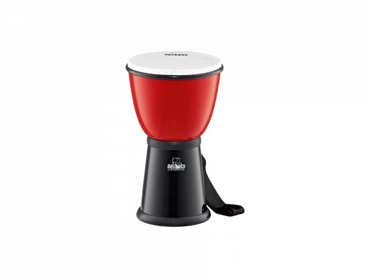 NINO Percussion ABS Djembe 8" - Red/Black