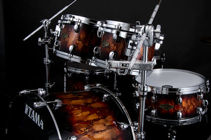 TAMA Starclassic Walnut/Birch Lacquer Rack Tom 8" x 6" - Molten Brown Burst/Chrom HW