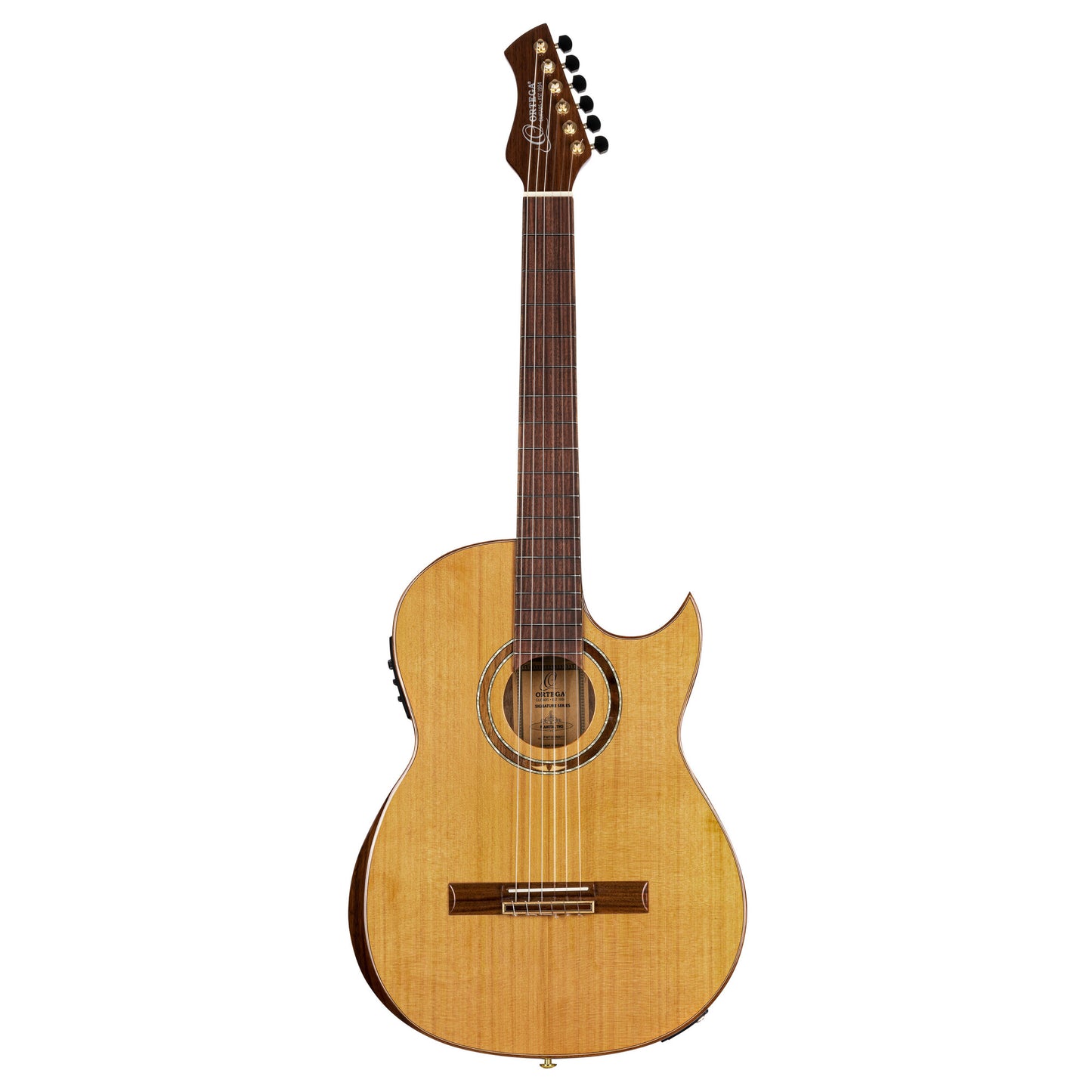 ORTEGA Ben Woods Signature Nylon String Gitarre 6-String + Ben Woods Gigbag