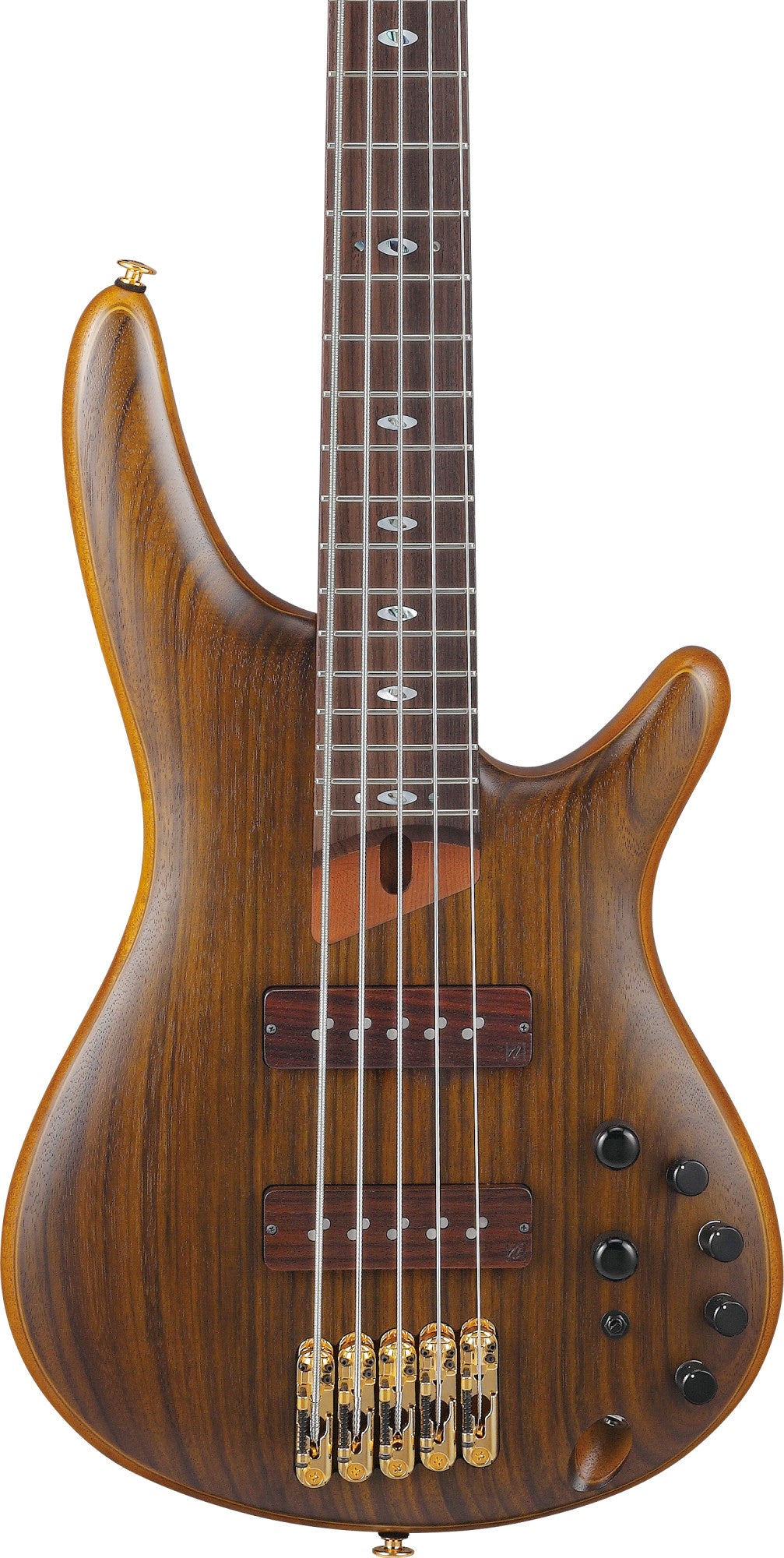IBANEZ Prestige SR Electric Bass 5-String - Mocha Flat + Case