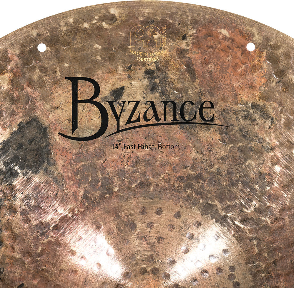 MEINL Cymbals Byzance Brilliant Fast Hihat - 14"