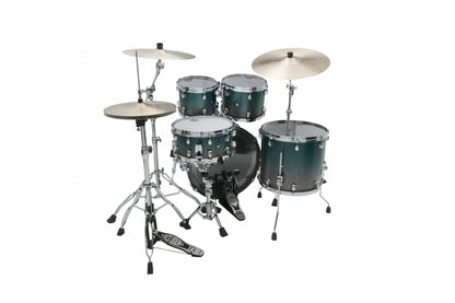 TAMA Starclassic Walnut/Birch Lacquer Shell Kit 4 pcs - Satin Sapphire Fade/Chrome HW