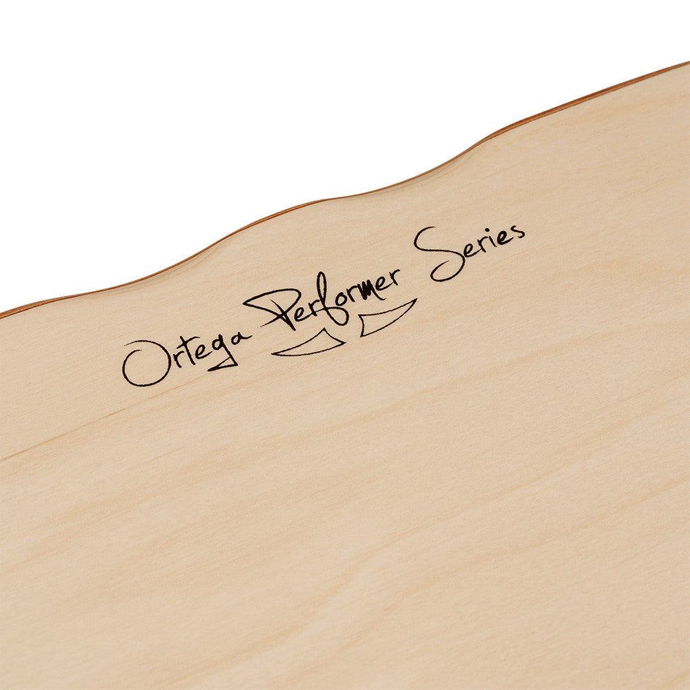 ORTEGA Performer Series Cajon Lefty - Cedar / Baltic Birch Natural