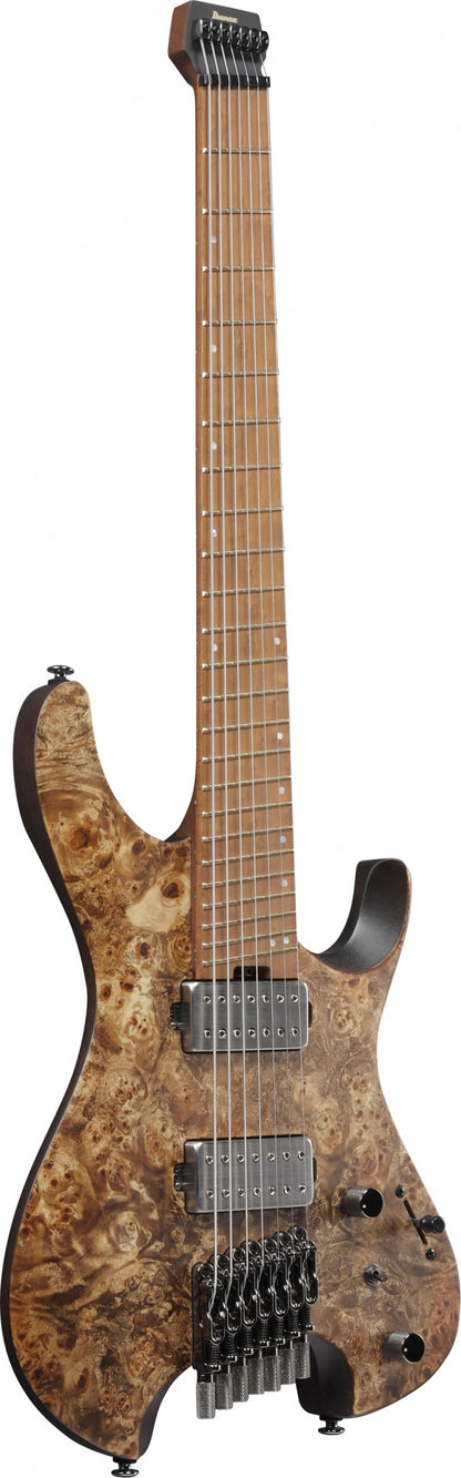 IBANEZ Quest Electric Guitar 7-String - Antique Brown Stained + Gig Bag