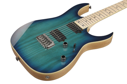 IBANEZ Prestige RG Electric Guitar 6-String - Nebula Green Burst + Case M20RG