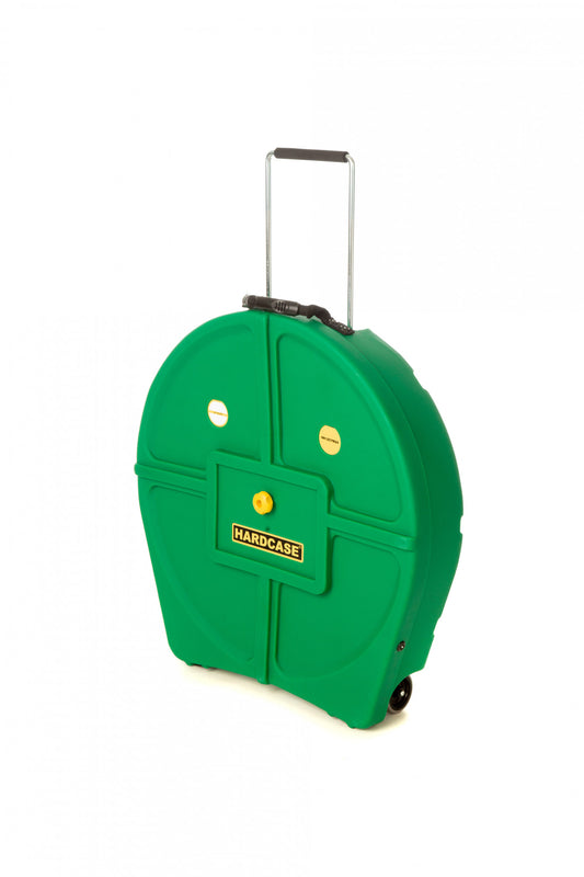 HARDCASE Cymbal Trolley-Case 24" für 12 Becken - Dark Green