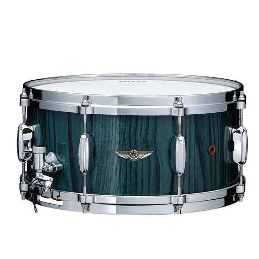 TAMA STAR Walnut Snaredrum 14" x 5,5" - Light Indigo Japanese Chestnut/Chrom HW