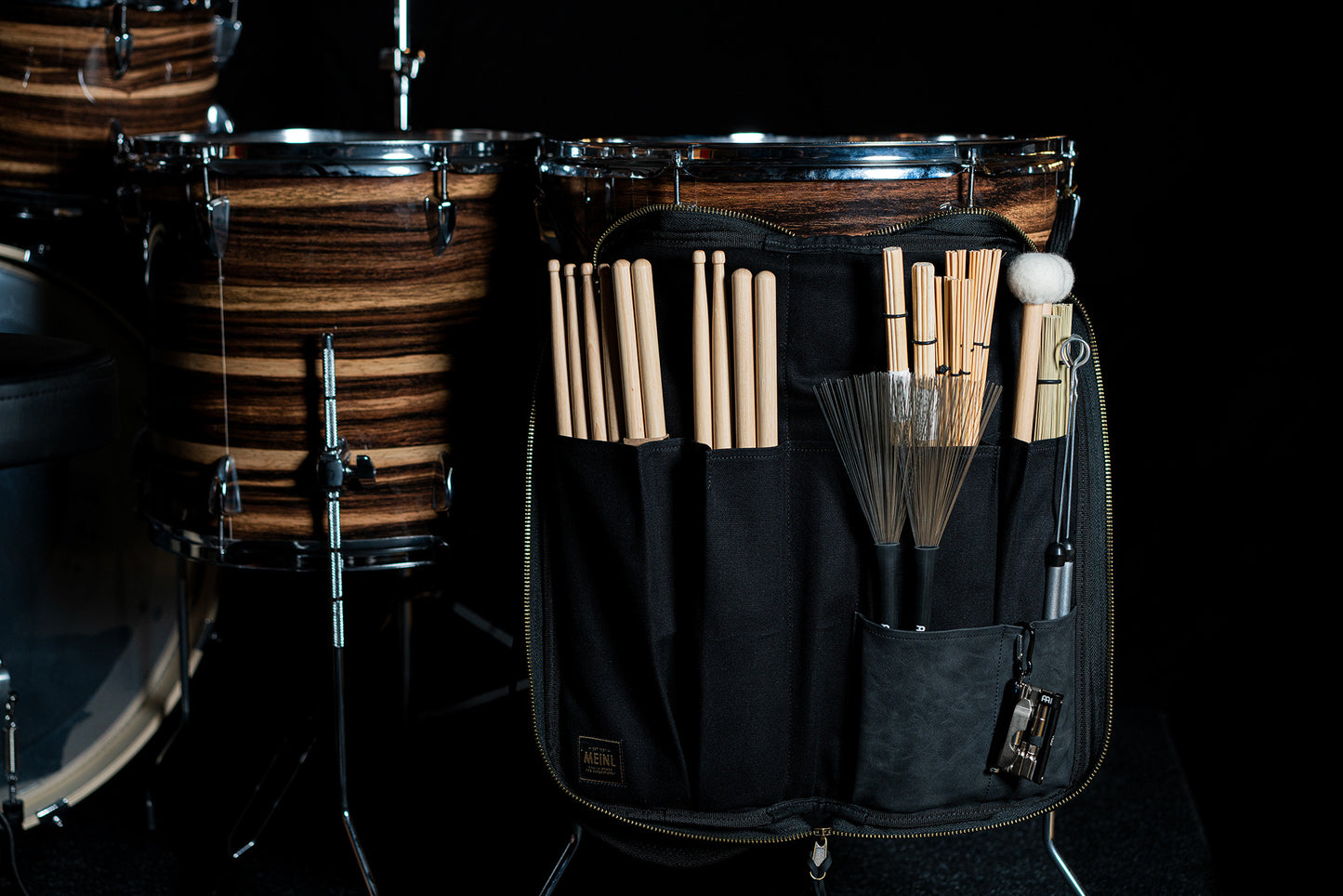 MEINL Cymbals Canvas Collection Stick Bag - Classic Black
