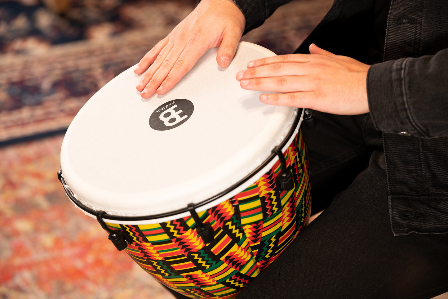 MEINL Percussion Alpine Series Djembe, Synthetic Head, Simbra - 12"