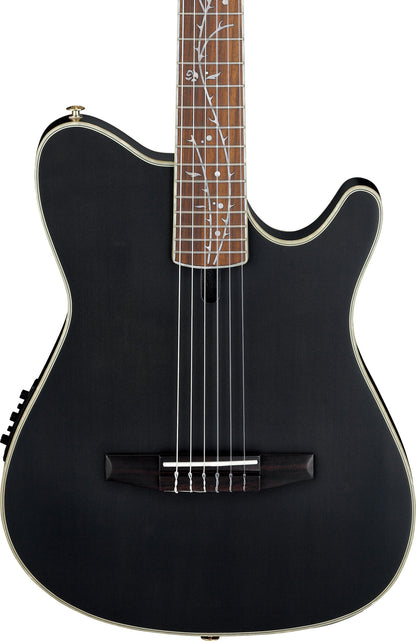 IBANEZ Tim Henson Signature Nylon String Guitar 6-String - Transparent Black Flat