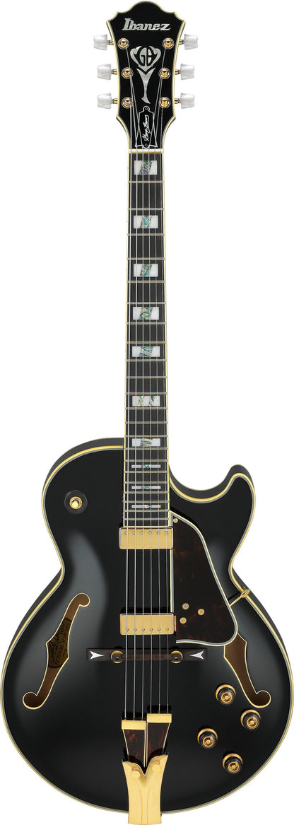 IBANEZ George Benson Signature Hollowbody Gitarre 6-String - Black + Koffer